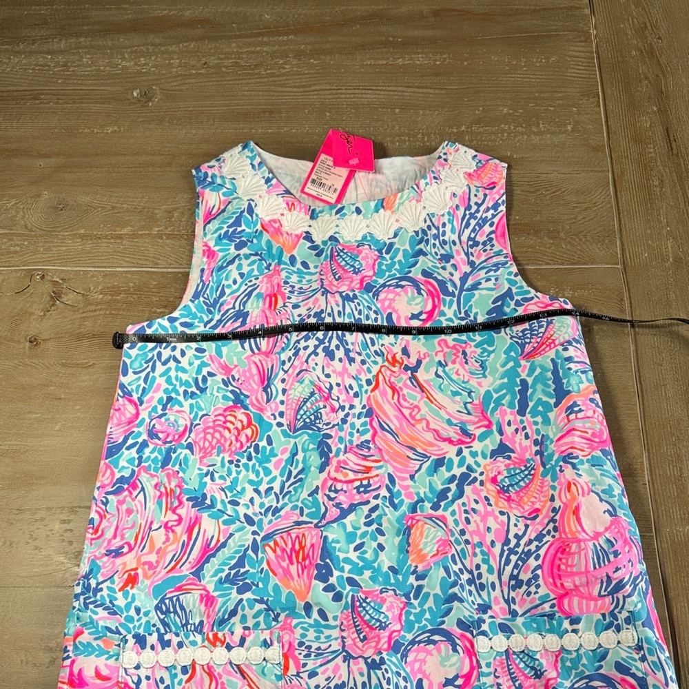 Lilly Pulitzer Girl Little Lilly Classic Shift Dress Treasure Trove - Size 10 - Picture 11 of 13
